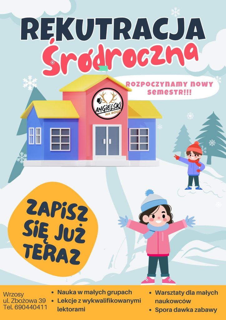 Rekrutacja śrudroczna do Szkoły Angielskiego Torun
