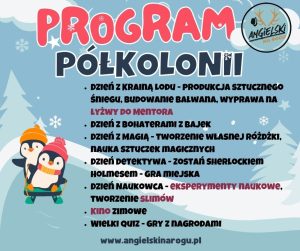 Półkolonie Toruń 2025 - program